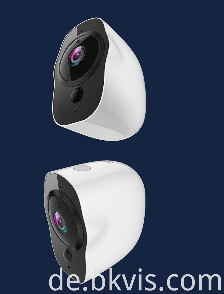 Eindringterdetektorkamera PIR Infrarot Nachtsicht Full HD 2-Wege Voice Talk Smart Home Security Monitoring CCTV Webcam